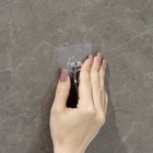 Крючок самоклеящийся Доляна, 5.6×5.6×2 см, прозрачный - Фото 10