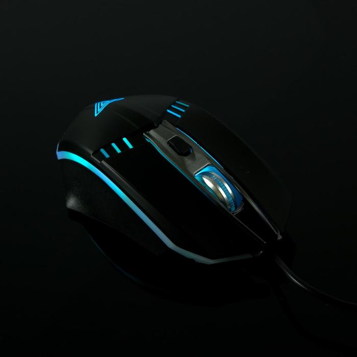 Мышь Perfeo GAME, игровая, проводная, оптическая, подсветка, 1400 dpi, USB, чёрная - фото 51780223 Мышь Perfeo GAME, игровая, проводная, оптическая, подсветка, 1400 dpi, USB, чёрная - фото 51780223