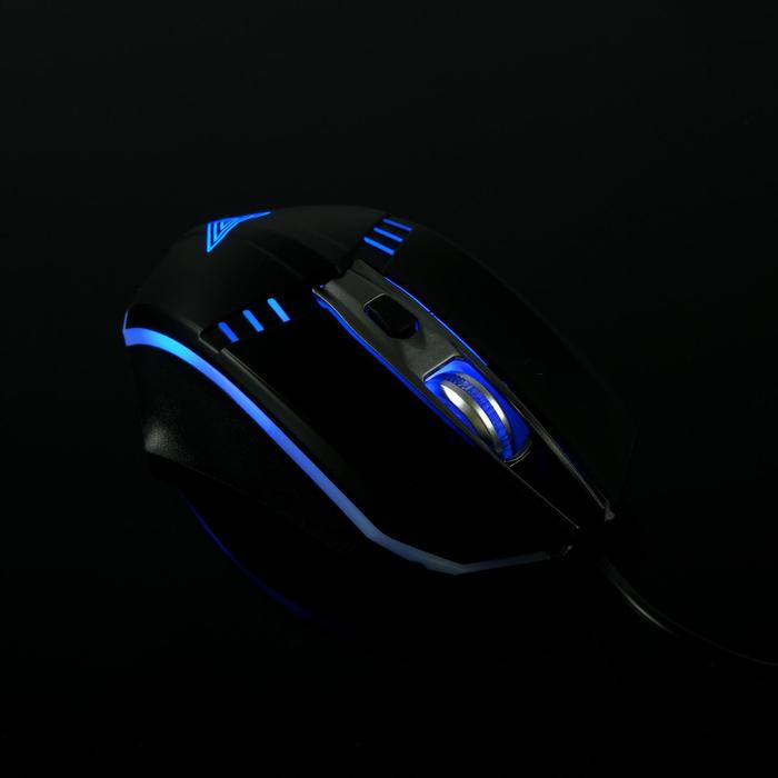 Мышь Perfeo GAME, игровая, проводная, оптическая, подсветка, 1400 dpi, USB, чёрная - фото 51780226 Мышь Perfeo GAME, игровая, проводная, оптическая, подсветка, 1400 dpi, USB, чёрная - фото 51780226