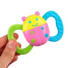 Погремушка с прорезывателем «Бабочка» с эластичными элементами, от 3 мес., Крошка Я - Фото 2
