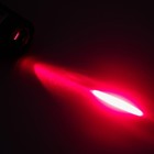 Лазерная указка аккумуляторная, дальность 2 км, красный луч, 14 х 2 см - фото 6323437