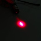 Лазерная указка аккумуляторная, дальность 2 км, красный луч, 14 х 2 см - фото 6323438