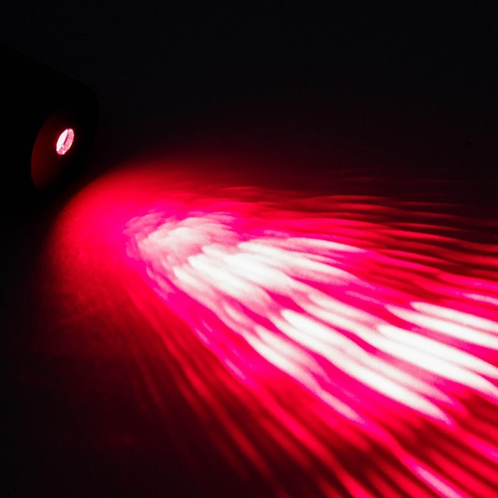 Лазерная указка аккумуляторная, дальность 2 км, красный луч, 14 х 2 см - фото 1905682585