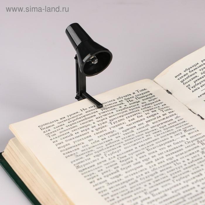 Фонарь-лампа "Мастер К", с закладкой для чтения книг, LR41 - Фото 1