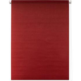 Рулонная штора «Плайн», 52 х 175 см, цвет красный