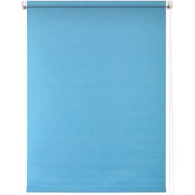 Рулонная штора «Плайн», 72 х 175 см, цвет голубой