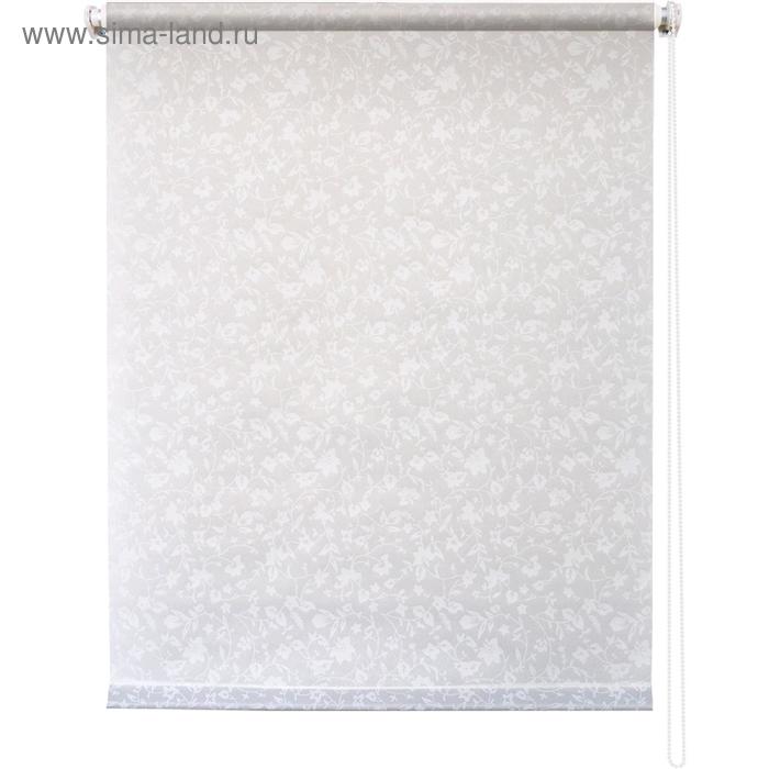 Рулонная штора «Лето», 52 х 175 см, цвет белый - Фото 1