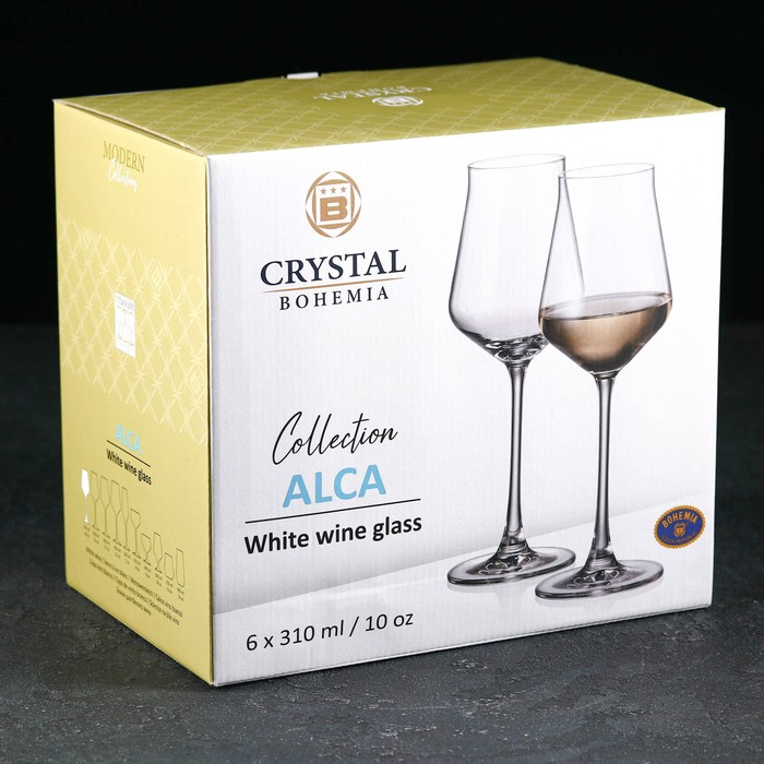 Набор бокалов для вина Alca, 310 мл, 6 шт - фото 1927592091