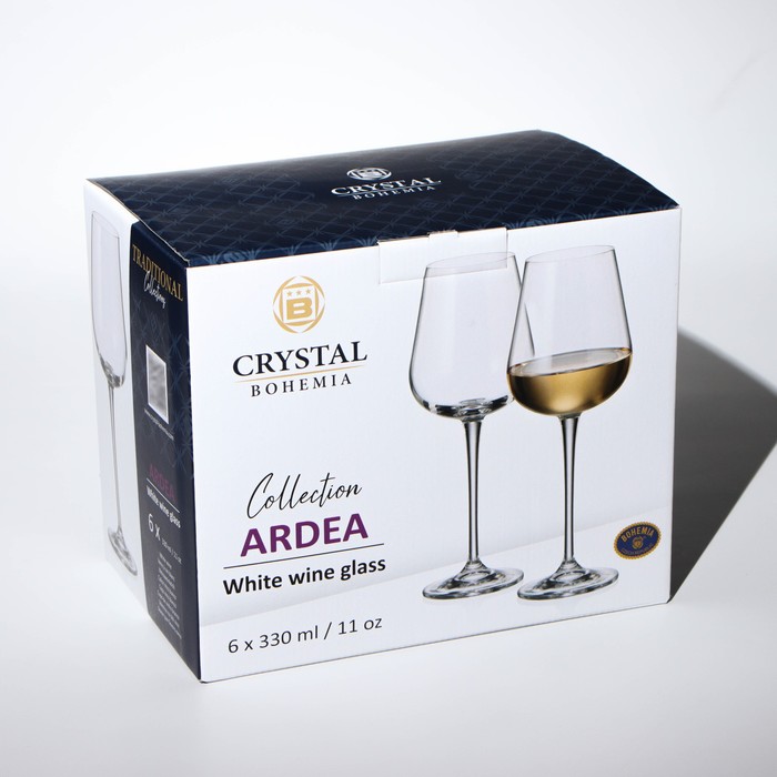 Набор бокалов для вина Ardea, 330 мл, 6 шт - фото 1908590851