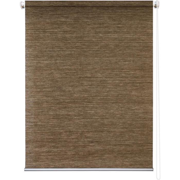 Рулонная штора «Концепт», 48 х 175 см, цвет коричневый