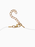 Гарнитур 2 предмета: кулон, серьги «На леске» классика, цвет белый в золоте, 30 см - Фото 4