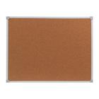 Доска пробковая А2, 45×60 см, Calligrata, в ПВХ рамке белого цвета - Фото 2