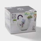 Сахарница Доляна «Зайка», 200 мл, с ложкой, доломит, белая - Фото 5