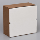 Кондитерская упаковка с окном, крафт, 30 х 30 х 15 см - Фото 3