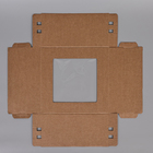 Кондитерская упаковка с окном, крафт, 30 х 30 х 15 см - Фото 5