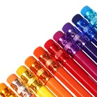 Карандаши 24 цвета, Carioca "Tita Erasable", стираемые, пластик, шестигранные, грифель 3.0 мм, яркие цвета и плавное письмо, европодвес - фото 24547693