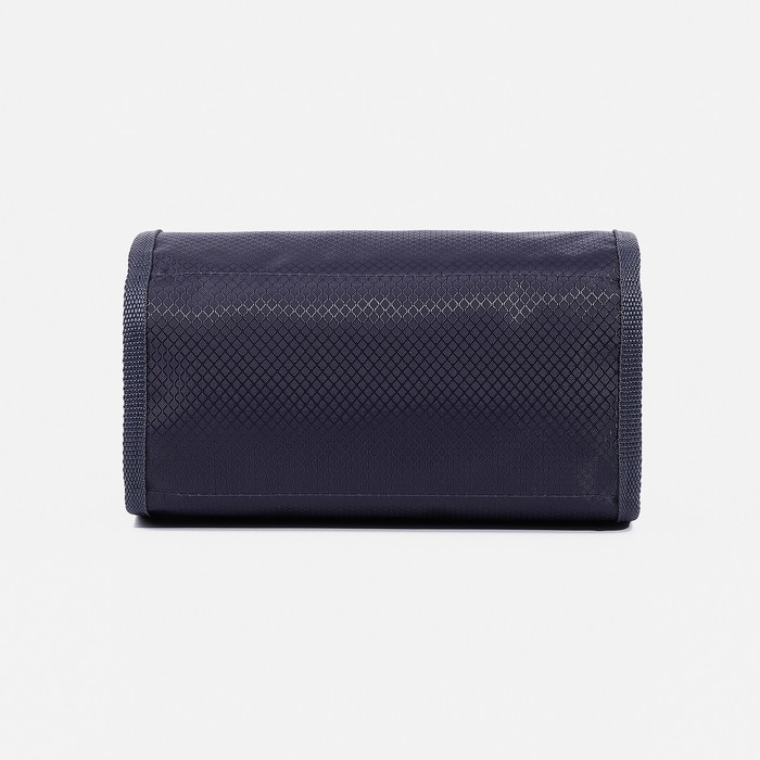 Косметичка, 4 отдела на молниях, цвет серый 20581