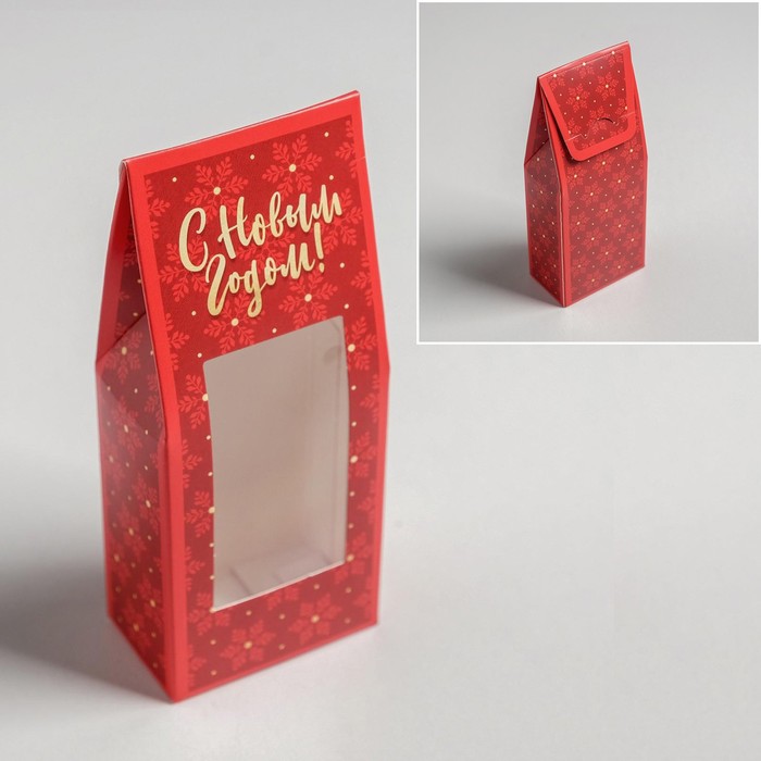 

Коробка складная «Best wishes», 6 х 14,5 х 3,5 см, Новый год
