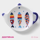 Подставка под чайный пакетик Доляна «Емеля», 12×8,4 см - Фото 1