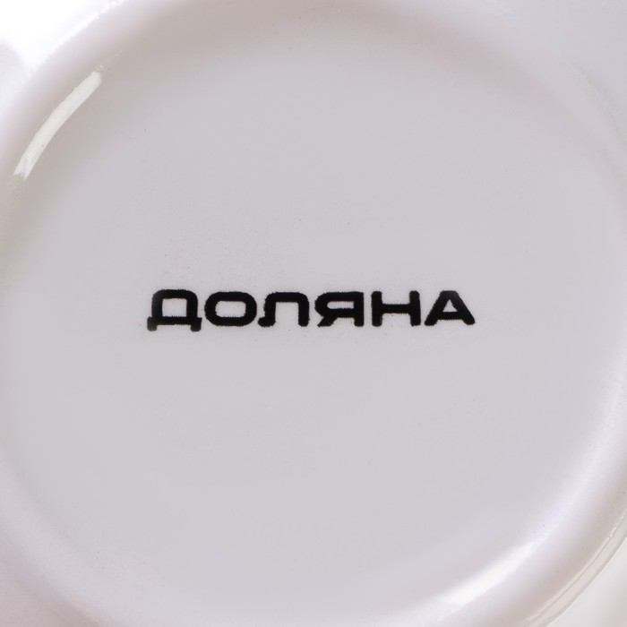 Подставка под чайный пакетик Доляна «Лаванда», 12×9 см, цвет белый - фото 1883580564