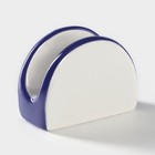 Салфетница Доляна «Емеля», 9.5×7×4.3 см, белая - Фото 4