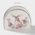 Салфетница Доляна «Зайка»,9.5×7×4.3 см - Фото 2