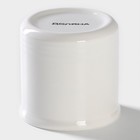 Сахарница Доляна «Емеля», 150 мл, d=7 см, доломит, белая, синяя - Фото 5