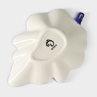 Блюдо сервировочное Доляна «Емеля», 21×15×4,5 см, доломит, цвет белый - Фото 5