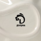 Блюдо сервировочное Доляна «Емеля», 21×15×4,5 см, доломит, цвет белый - Фото 6