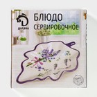 Блюдо сервировочное Доляна «Емеля», 21×15×4,5 см, доломит, цвет белый - Фото 7