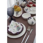 Блюдо сервировочное Доляна «Лаванда», 21×15×4.5 см, цвет белый - Фото 11