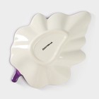 Блюдо сервировочное Доляна «Лаванда», 21×15×4.5 см, цвет белый - Фото 5