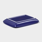 Маслёнка Доляна «Емеля», 17×12×8.5 см, доломит, белая - Фото 8