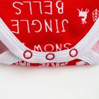 Боди Крошка Я "Happy winter", рост 62-68 см, красный 4939951