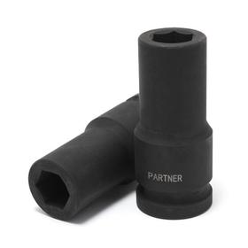 

Головка торцевая Partner PA-46510070, ударная, 6-ти гранная, глубокая, 3/4", 70 мм