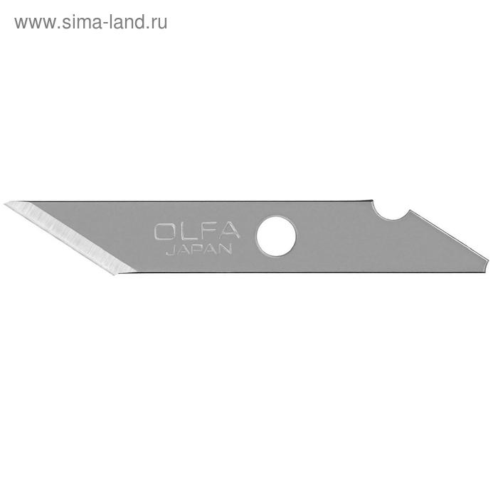 Набор перовых лезвий OLFA OL-KB, для AK-1, 11х6х0,45 мм, 25 штук - Фото 1