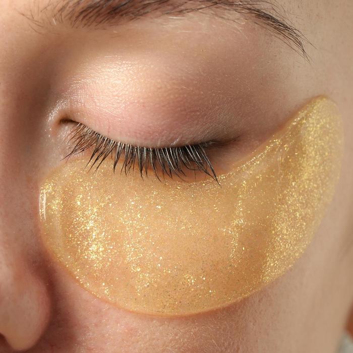 Гидрогелевые патчи для глаз Stay beautiful, с частицами золота 20582