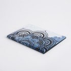 Обложка для паспорта, цвет голубой/серый 5243197