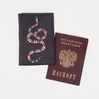Обложка для паспорта, цвет чёрный - Фото 4