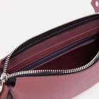 Поясная сумка на молнии, регулируемый ремень, цвет розовый - Фото 3