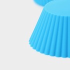 Набор форм для выпечки Доляна «Риб.Круг», силикон, 7×4 см, 6 шт, цвет МИКС - Фото 8