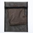 Мешок для стирки белья, 40×50 см, цвет чёрный - Фото 3