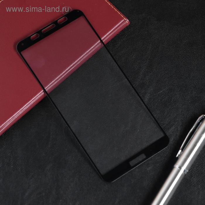 Защитное стекло Red Line для Huawei Honor 7A, Full Screen, полный клей, черное - Фото 1