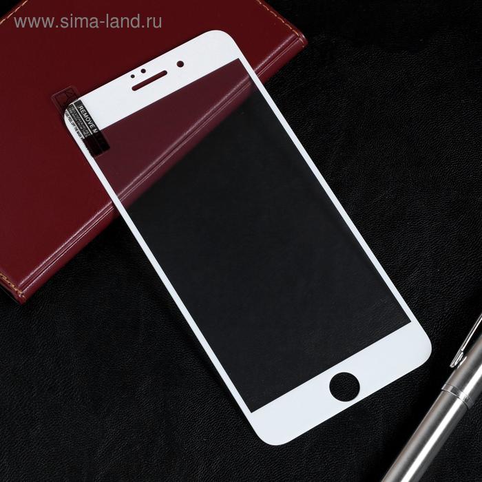 Защитное стекло Red Line для iPhone 7 Plus, Full Screen, матовое, полный клей, белое - Фото 1