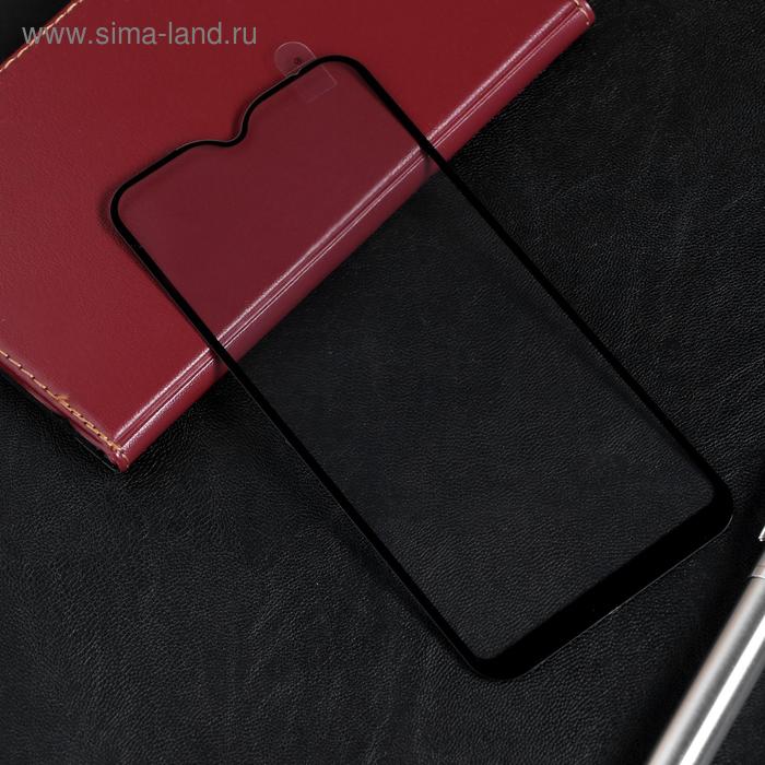 Защитное стекло Red Line для Samsung Galaxy A01, Full Screen, полный клей, черное - Фото 1