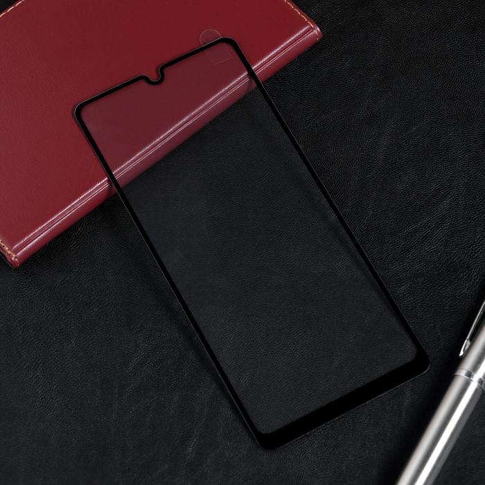 Защитное стекло Red Line для Samsung Galaxy A31, Full Screen, полный клей, черное - Фото 1