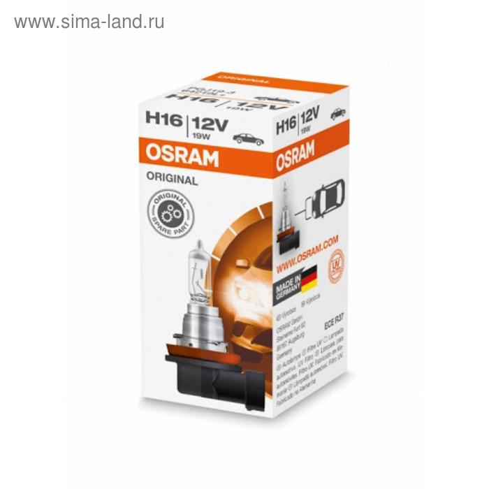 Лампа автомобильная Osram H16 12 В, 19 Вт, (PGJ19-3) 64219L - Фото 1