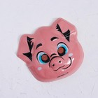 Маска PVC «Хрю» (комплект 12 шт) - фото 31227970