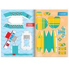 Книга-вырезалка «Бумажный транспорт», 8 поделок, 20 стр., формат А4 - Фото 3