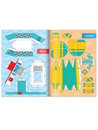 Книги - вырезалки «Бумажные поделки», набор 4 шт. по 20 стр., 32 поделки, А4 - Фото 8